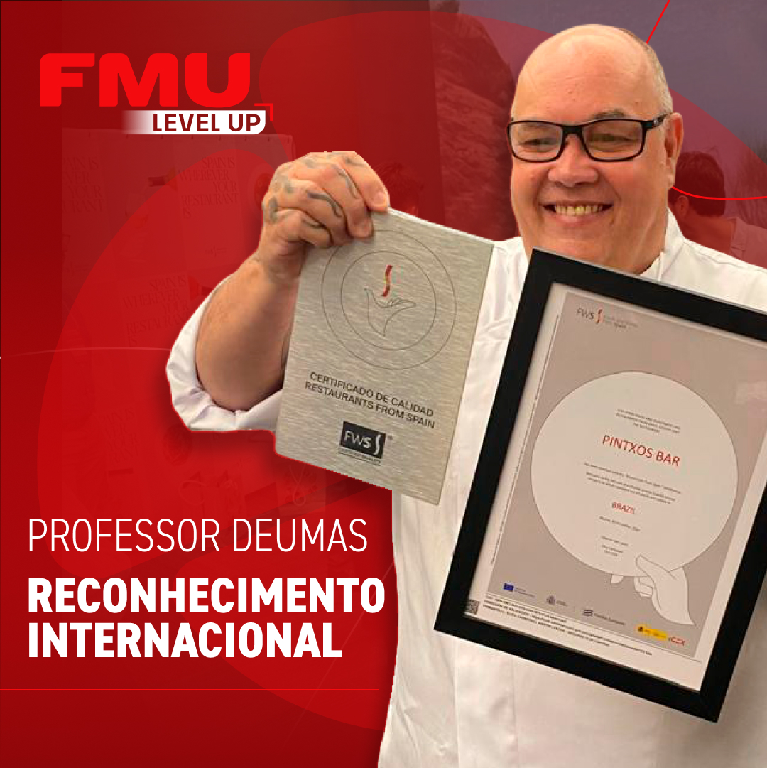 Professor da FMU recebe certificação internacional por excelência em gastronomia espanhola